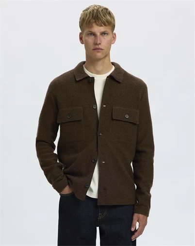 Selected - SLMNealy Workwear Jakke - Demitasse
